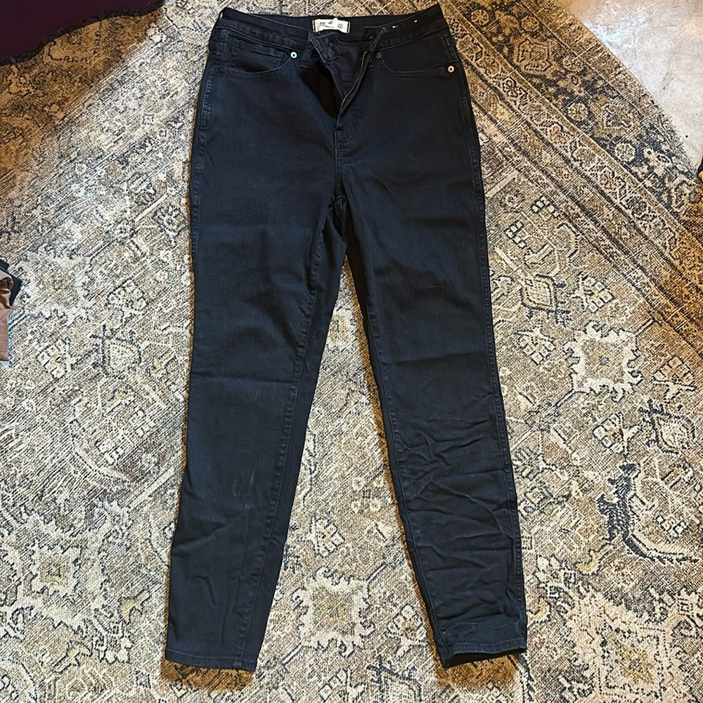 Madewell black denim